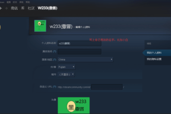 steam怎么改名字